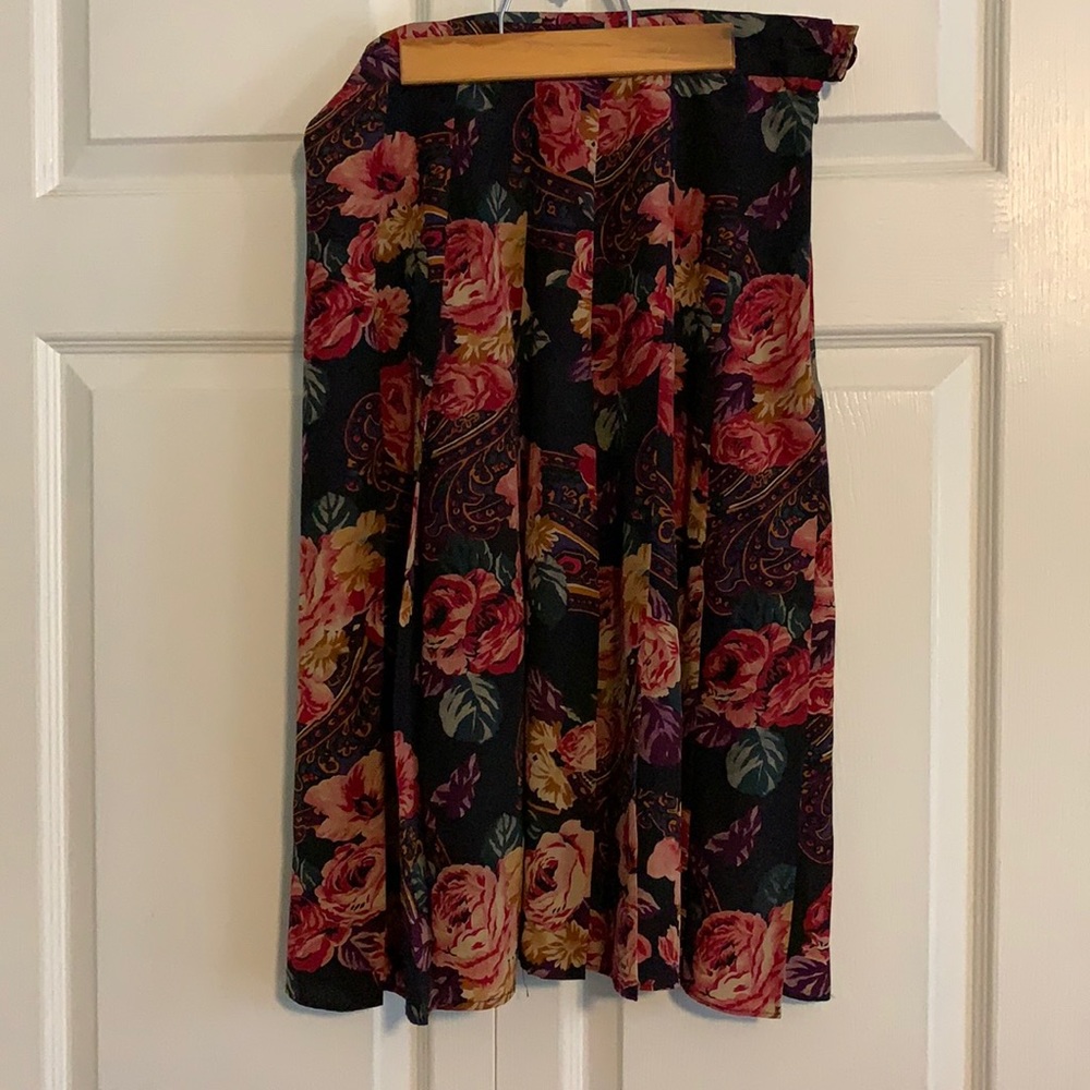 Saks  silk skirt.